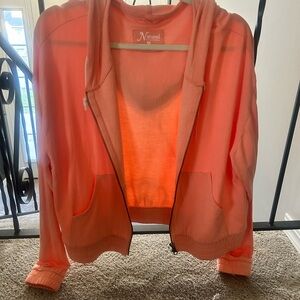 Natural Reflections Coral Pullover Hoodie